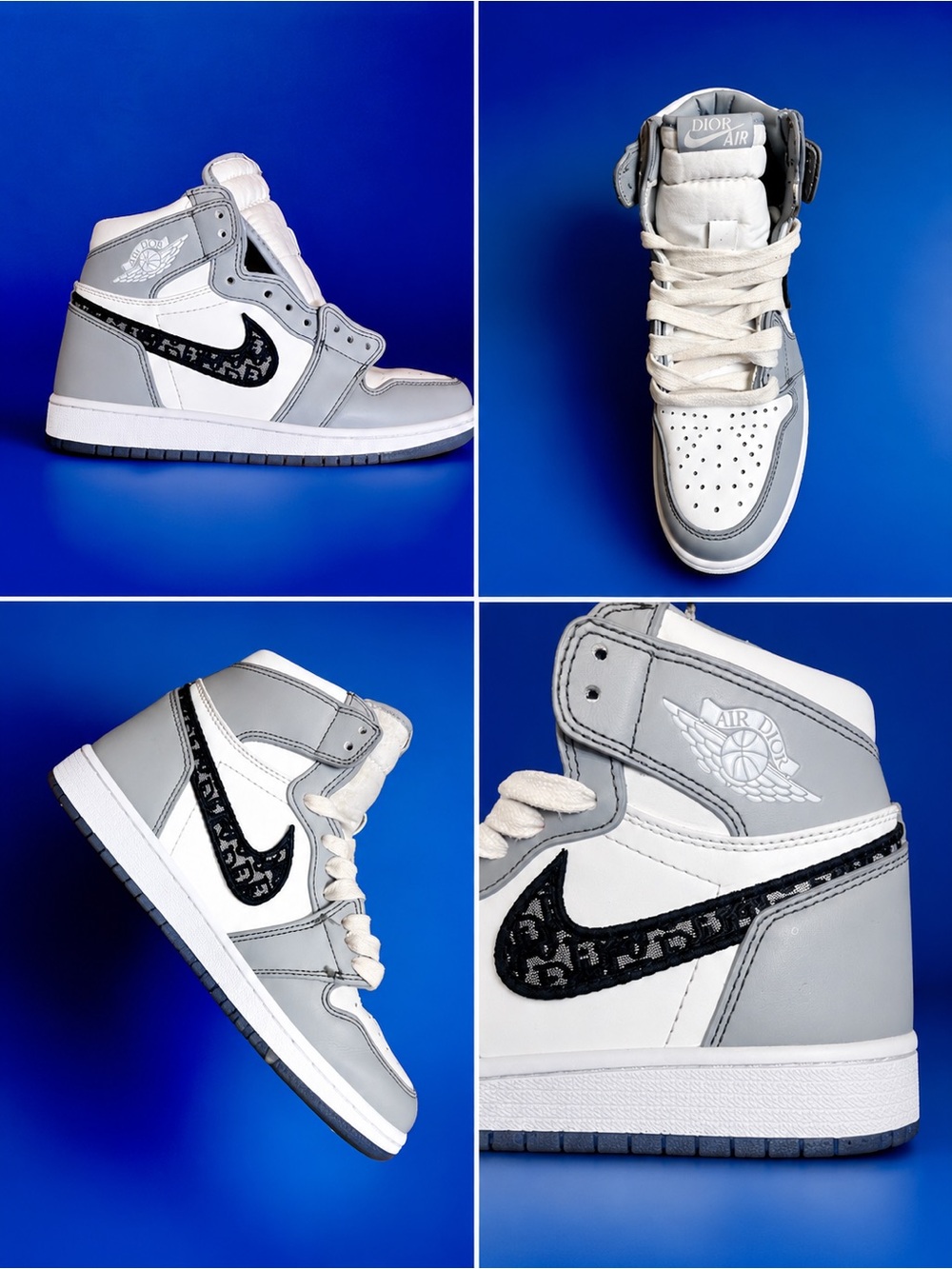 Air Jordan 1 High Air Dior | Size 7 | #3420/8500 | Newly Restored- SHOES ONLY
